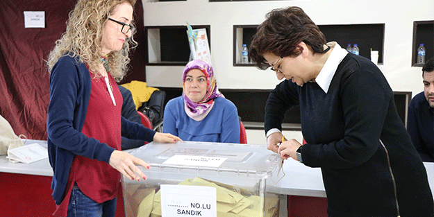Samsun’da sandıklar kapandı, oy sayımına başlandı
