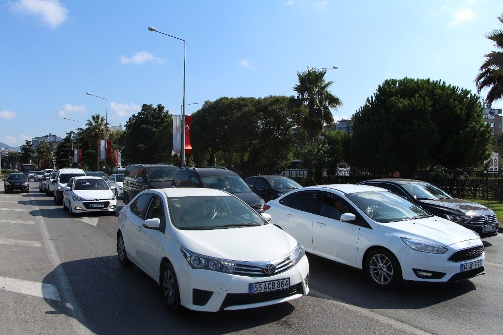 Samsun’da taşıt sayısı 356 bin 247’ye ulaştı 