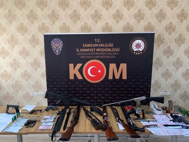 Samsun’da tefeci operasyonu: 17 gözaltı 