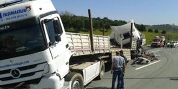 Samsun'da tır faciası!