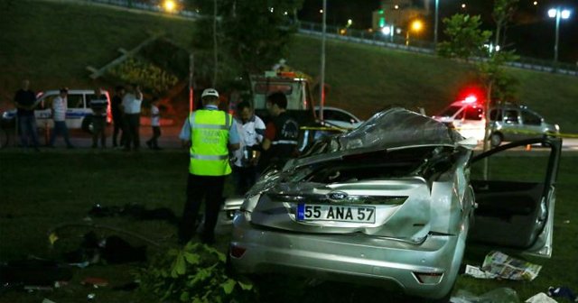 Samsun'da trafik kazası: 1 kişi öldü