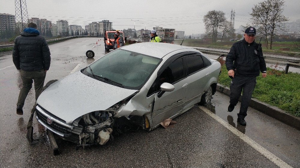 Samsun’da trafik kazası: 1 yaralı 
