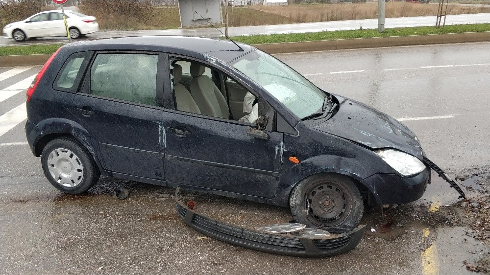 Samsun’da trafik kazası: 2 yaralı 