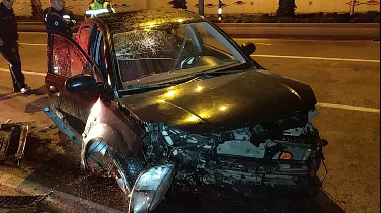 Samsun'da trafik kazası: 3 kişi yaralı