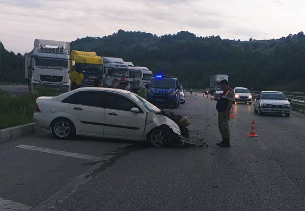Samsun’da trafik kazası: 3 yaralı 