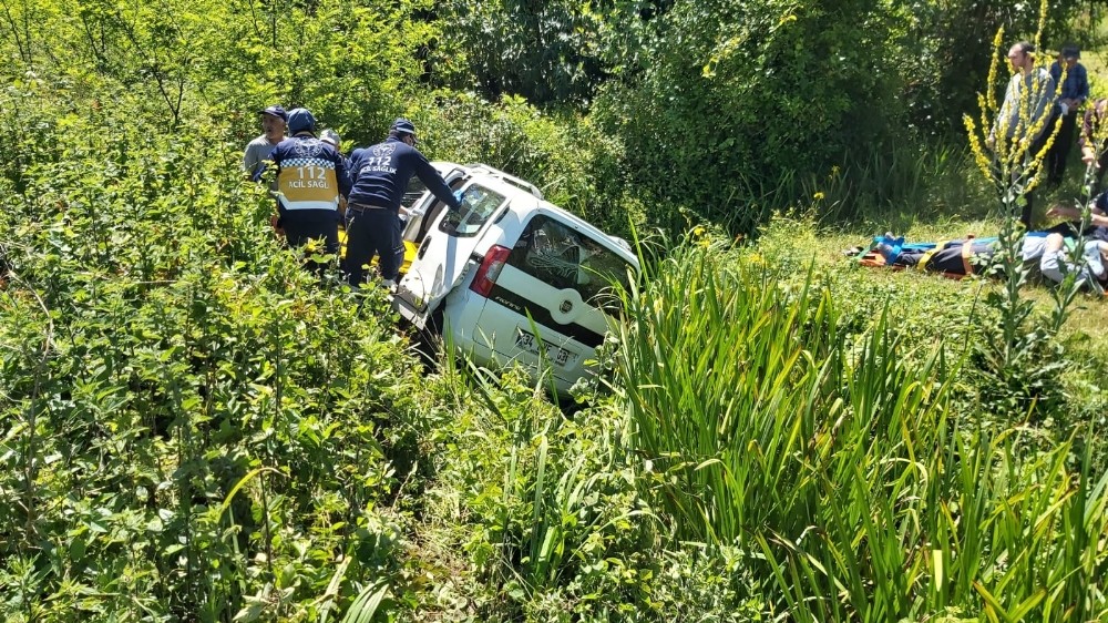 Samsun’da trafik kazası: 5 yaralı 