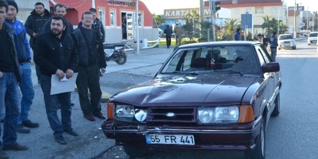 Samsun'da trafik kazası!