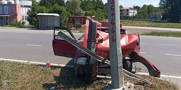 Samsun'da trafik kazası: Yaralılar var