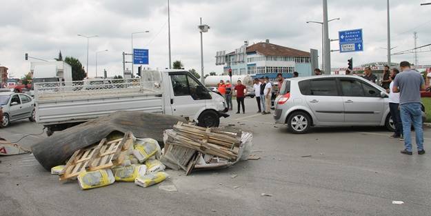 Samsun'da trafik kazası: Yaralılar var