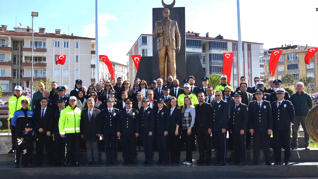 Samsun'da Türk Polis Teşkilatı'nın 180. yılı kutlandı!