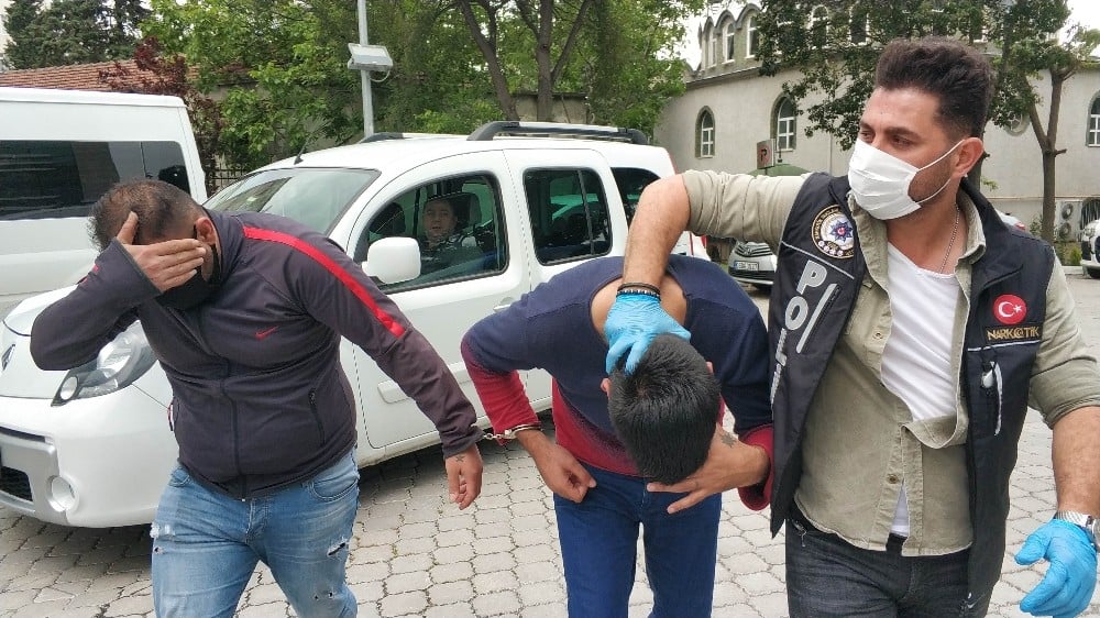 Samsun’da uyuşturucu operasyonu: 5 gözaltı 