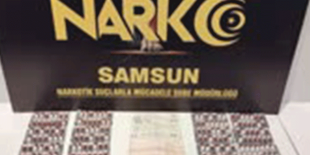 Samsun'da uyuşturucu operasyonu