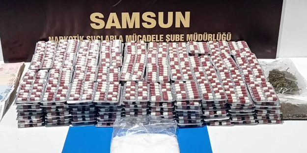 Samsun'da uyuşturucu operasyonu
