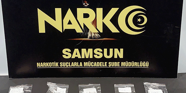 Samsun'da uyuşturucu operasyonu