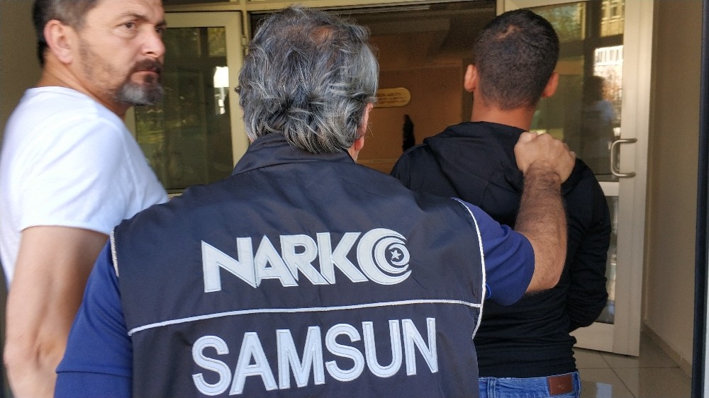 Samsun’da uyuşturucu ticaretinden 2 tutuklama 