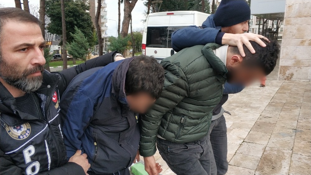 Samsun’da uyuşturucudan 4 kişi serbest 