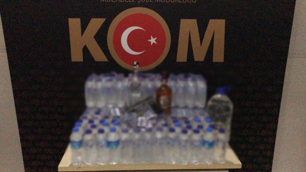Samsun’da yılbaşı öncesi sahte içki operasyonu 