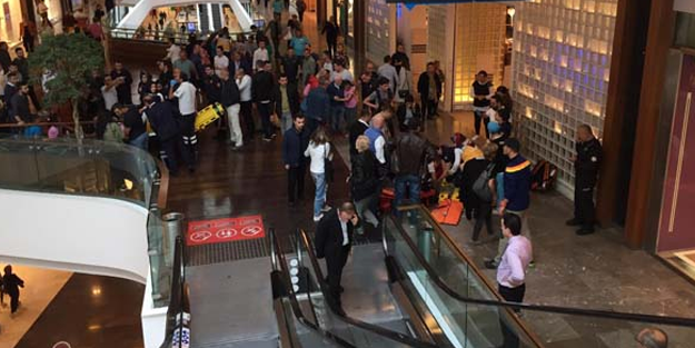 Samsun'da yürüyen merdiven dehşeti! Çok sayıda yaralı var