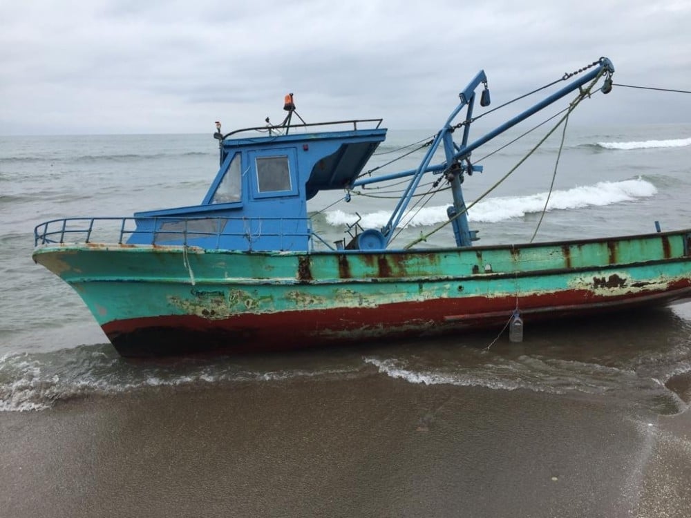 Samsun’dan çalınan tekne Giresun’da bulundu 