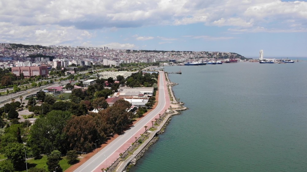 Samsun’dan kartpostallık görüntüler 
