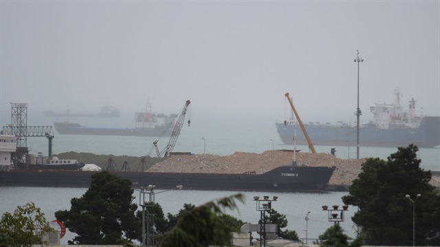 Samsun’dan Mısır’a bentonit ve barit satışı