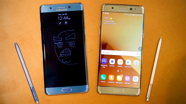 Samsung Galaxy Note 7 geri dönüyor