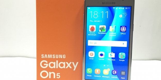 Samsung Galaxy On5 özellikleri sızdı