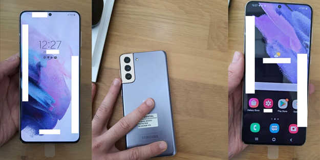 Samsung Galaxy S21'in en net görüntüsü