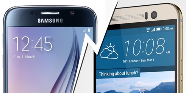 Galaxy S6 ile HTC One M9'un dev kapışması!