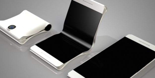 Samsung'dan katlanabilir telefon konsepti
