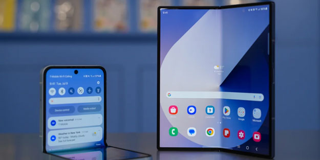 Samsung'un katlanabilir telefonda tahtı sallandı