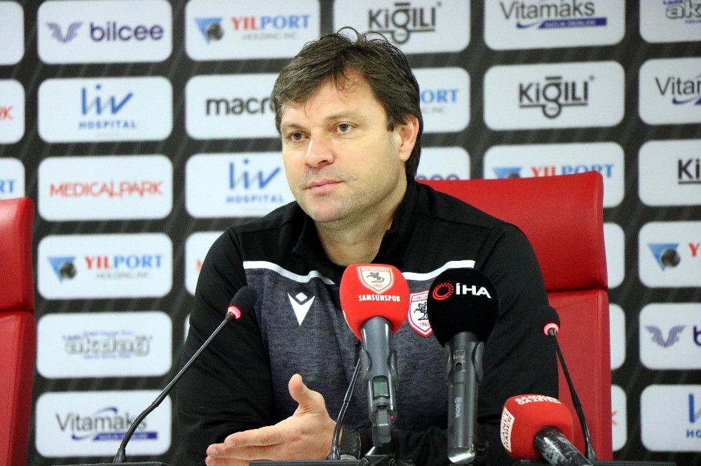 Samsunspor - Gümüşhanespor maçının ardından 