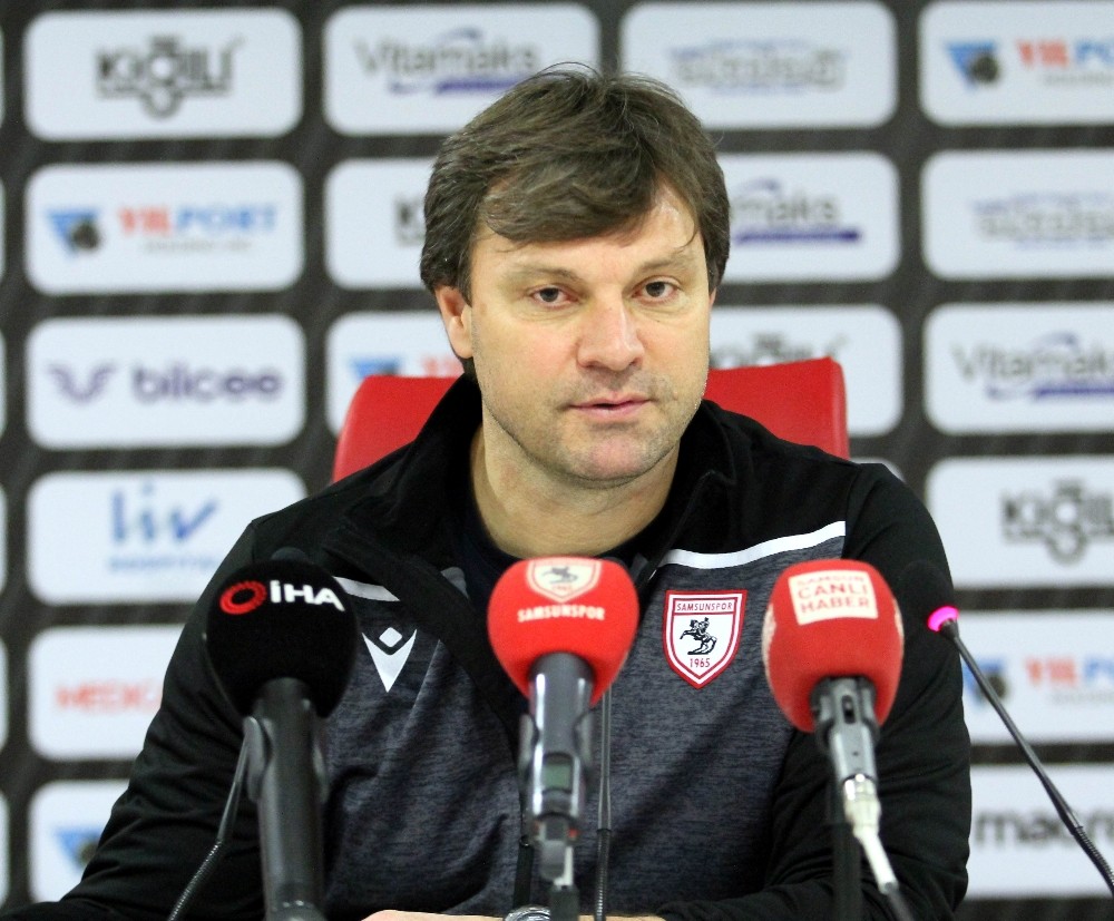 Samsunspor - İnegölspor maçının ardından 