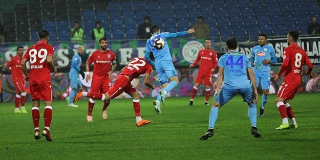 Samsunspor Çaykur Rizespor maçı ilk 11'leri