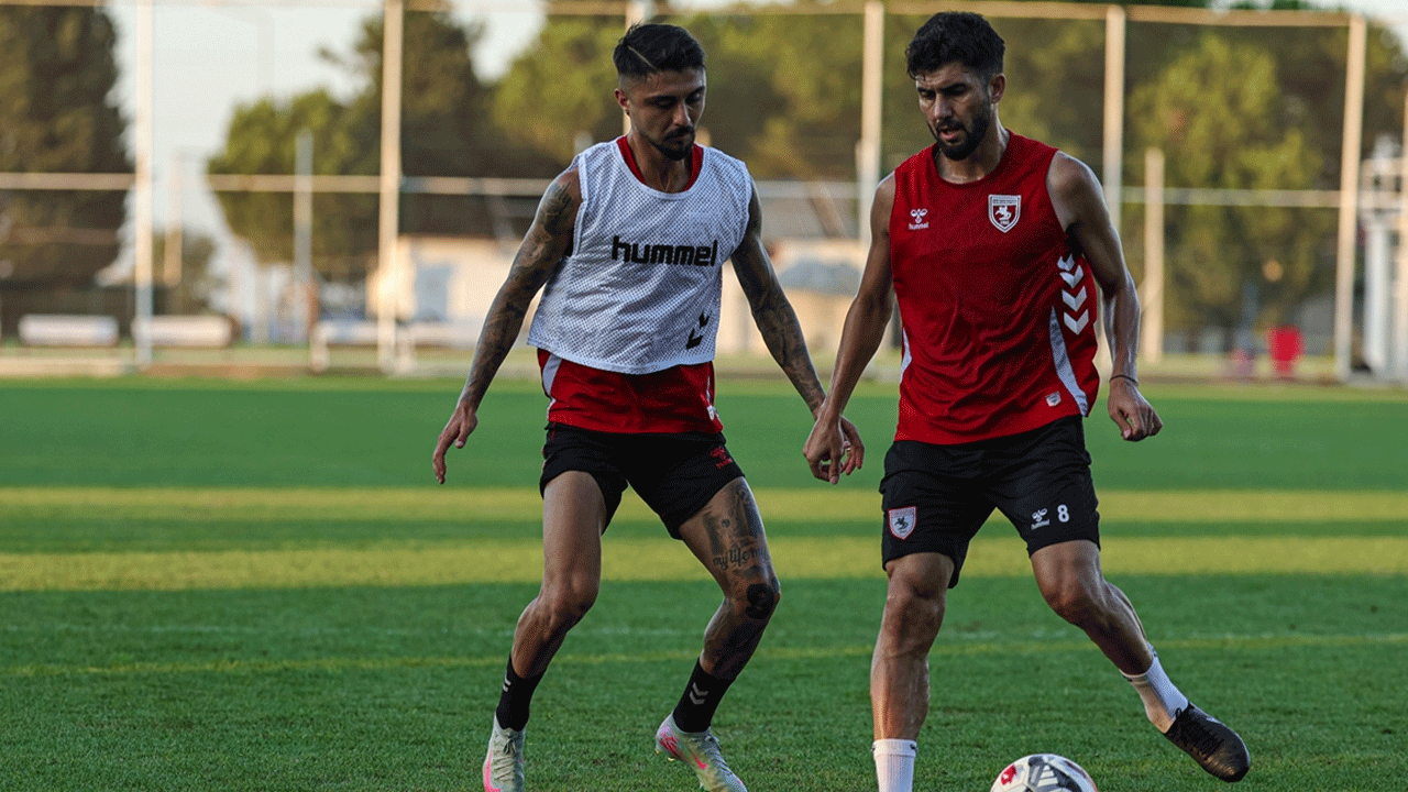 Samsunspor, Panathinaikos maçı hazırlıklarını tamamladı