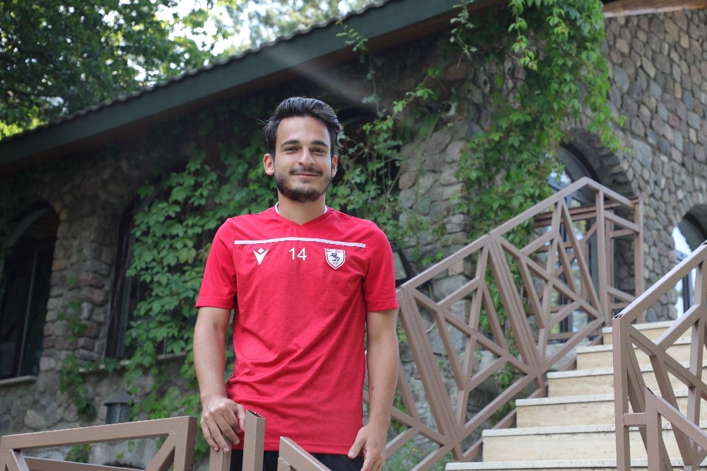Samsunsporlu futbolcudan rakiplere gözdağı 