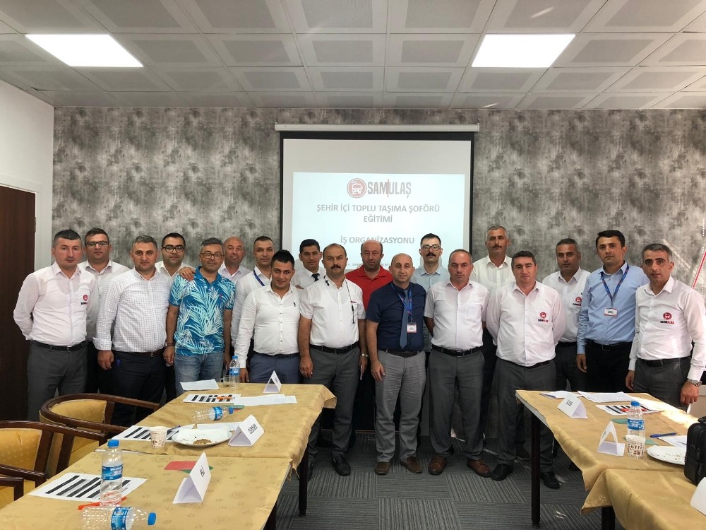 SAMULAŞ Akademiden otobüs şoförlerine mesleki gelişim eğitimleri 