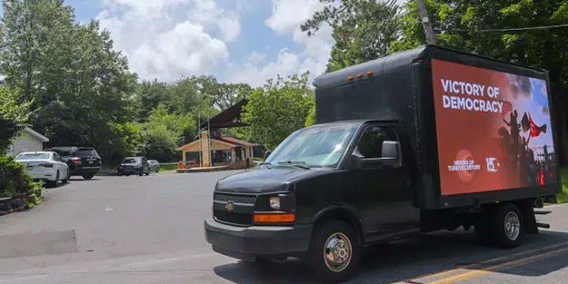 Sana ABD'nin kucağında bile rahat yok! Pensilvanya'da uçaklar Fetullah için havalandı