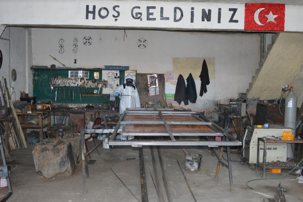 Sanayi sitelerinde dezenfeksiyon 