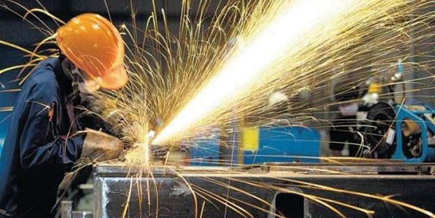Sanayi üretim endeksi yüzde 1,3 yükseldi
