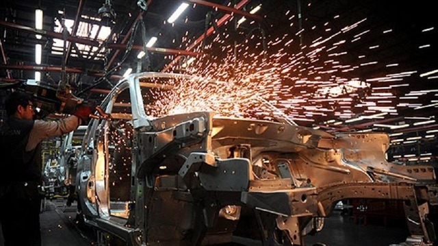 Sanayi üretimi endeksi yükseldi