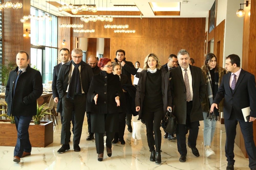 Sanayi ve Teknoloji Bakan Yardımcısı HKÜ’yü ziyaret etti 