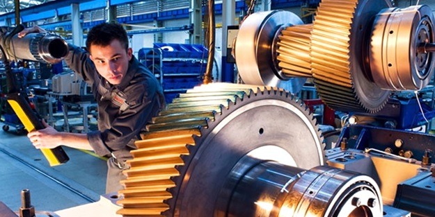 Sanayide çarklar dönüyor