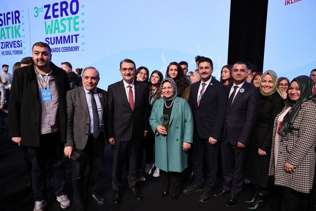 Sancaktepe Belediyesi’ne "Sıfır Atık Yerel Yönetim " kategorisi’nde anlamlı ödül