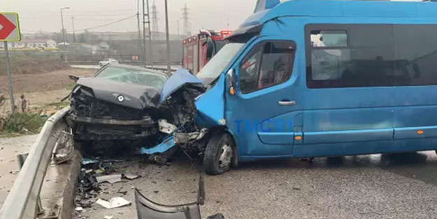 Sancaktepe'de feci kaza: Yaralılar var