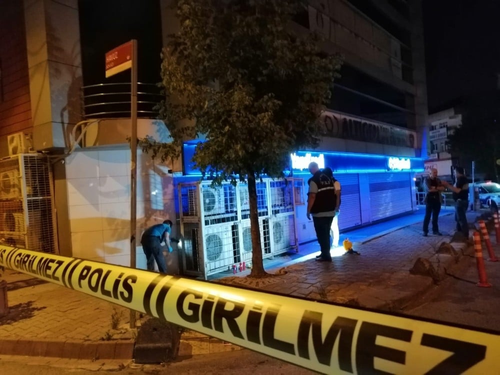 Sancaktepe’de molotof kokteyli saldırı polisi harekete geçirdi 