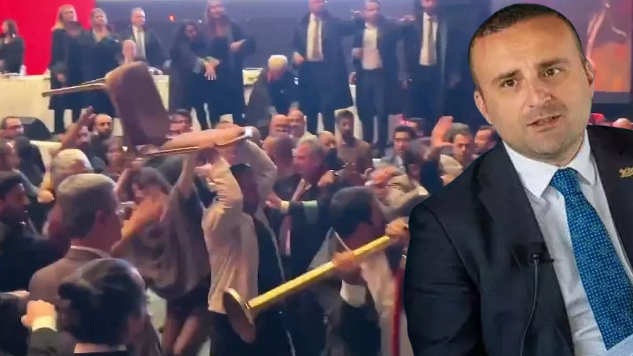 Sandalyelerin havada uçuştuğu Ankara Barosu seçimi sonuçlandı!