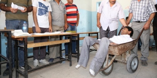 Sandığa böyle gittiler