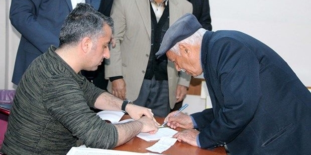 Sandık başından ilk görüntüler