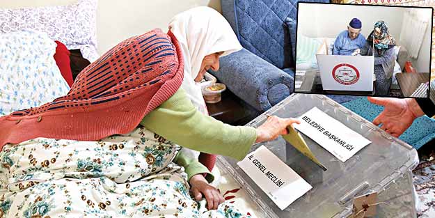 Sandık seçmenin ayağına gitti
